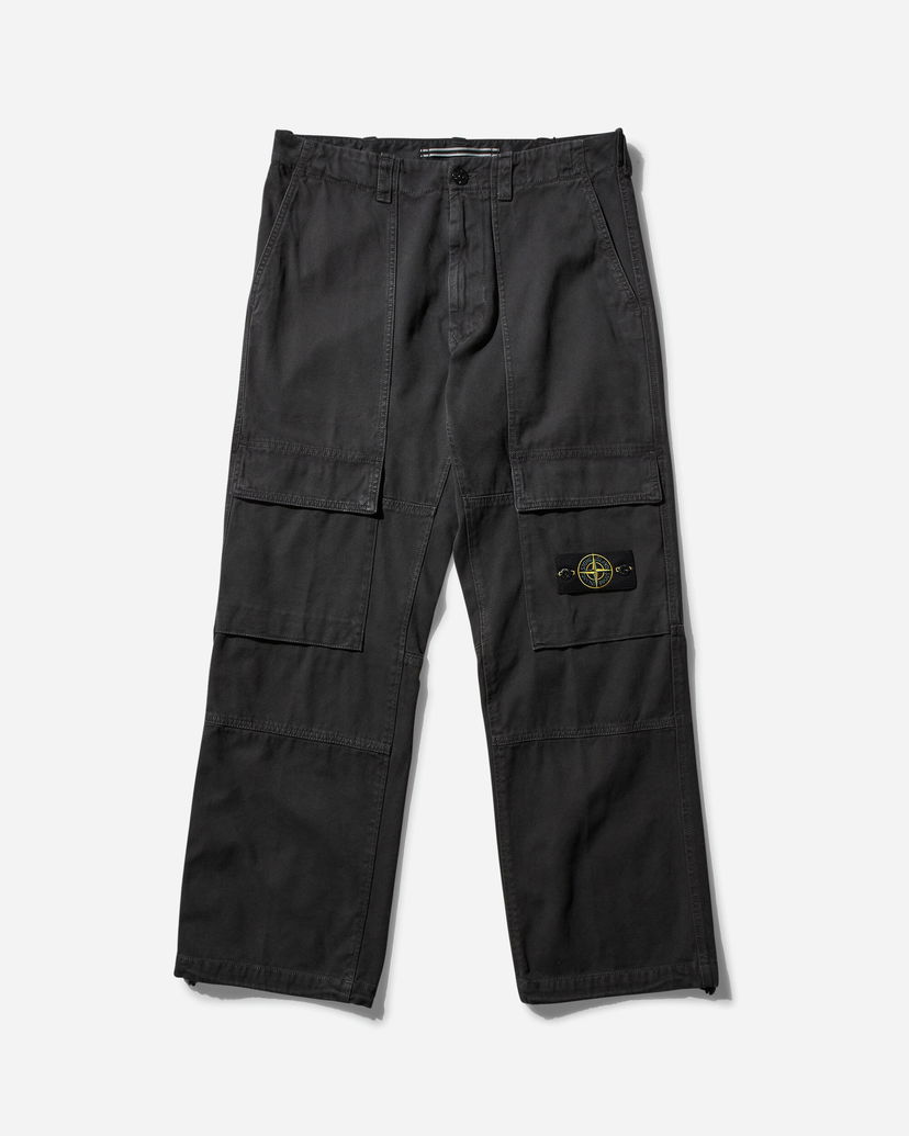 Карго панталони Stone Island Fatigue Cotton Cargo Pants Сиво | 811530601 V0162