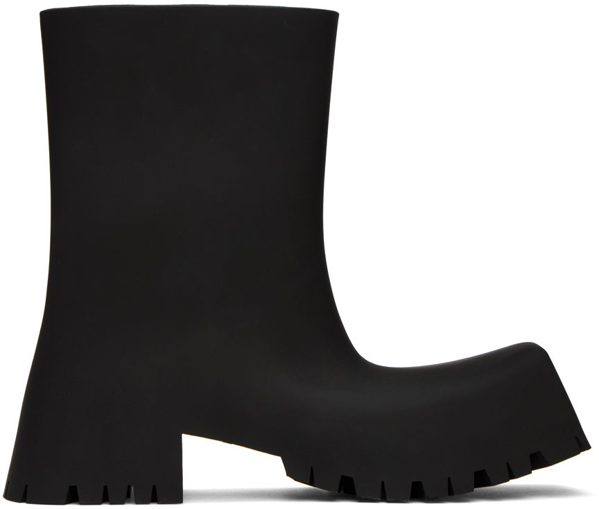 Кецове и обувки Balenciaga Trooper Ankle Boots "Black" Черно | 679326 W0FO8, 0