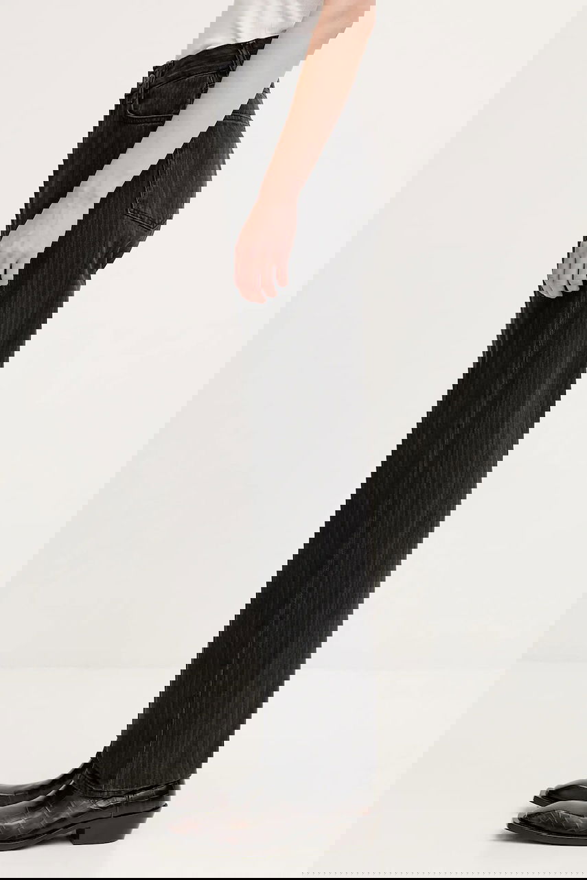 Дънки Carhartt WIP Rylan High Waist Striped Jeans Черно | I035581.32I06, 1