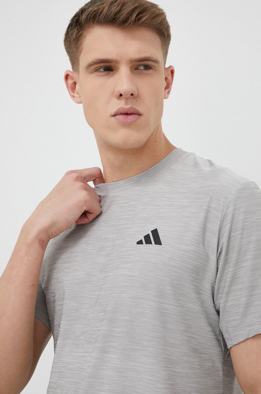 Тениска adidas Performance Essential Training Stretch T-Shirt Сиво | IC7416, 0