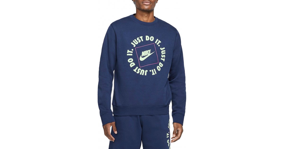 Суитчър Nike Sportswear JDI Sweatshirt Тъмно синьо | da0157-410, 1