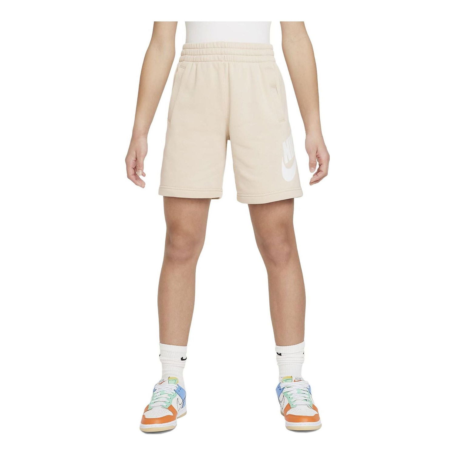 Къси панталони Nike Sportswear Club Fleece French Terry Shorts Бежово | FD2997-126, 0