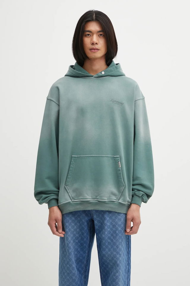 Owners Club Script Faded Oversized Hoodie