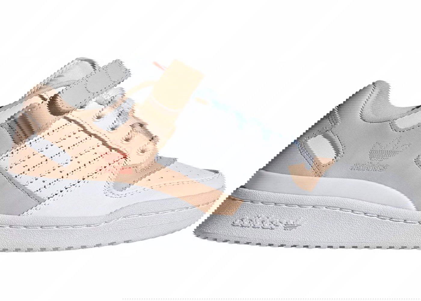 Кецове и обувки adidas Originals Forum Low Halo Blush Cloud White W Бяло | GW0569, 0