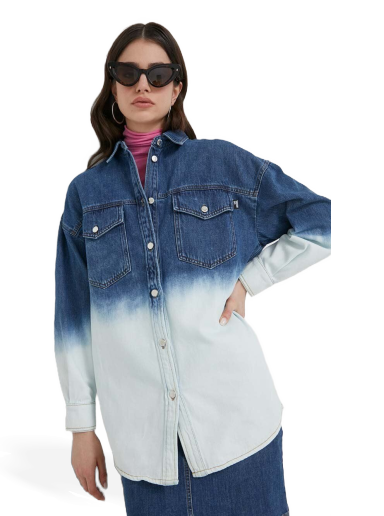 Degradé Bleached Denim Shirt