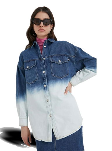 Риза Moschino Degradé Bleached Denim Shirt Многоцветен | W.C.E52.70.T.9860