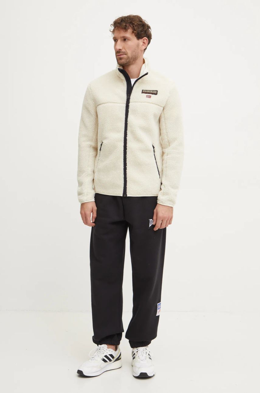 Суитчър Napapijri Sherpa Fleece Full Zip Jacket Бяло | NP0A4IA9N1J1, 1