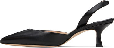 Бижута Manolo Blahnik Manolo Blahnik Carolyne Slingback Pumps Черно | 9XX-0478, 2