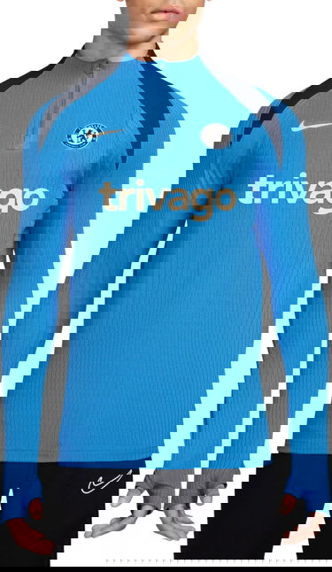 Тениска Nike Chelsea FC Strike Drill Top Синьо | fn9274-436, 0