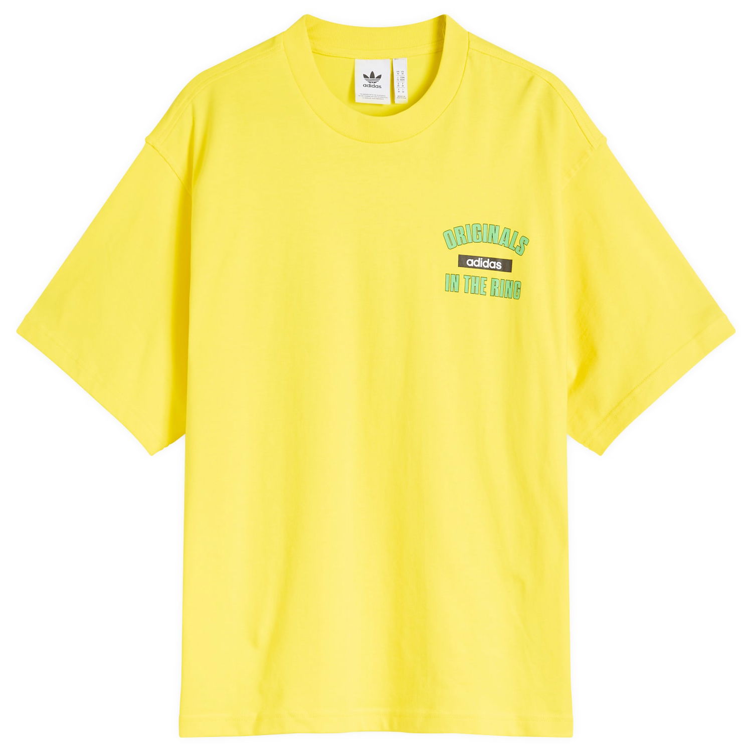 Тениска adidas Originals Originals In The Ring Graphic Tee Жълто | KA4559, 1