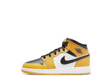 Кецове и обувки Jordan Air Jordan 1 Mid Taxi GS Оранжево
 | 554725-701, 2