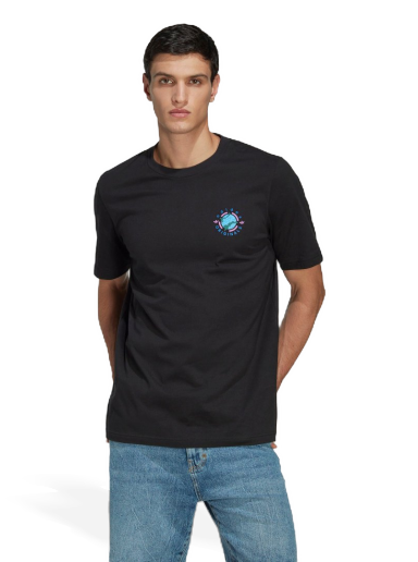 Тениска adidas Originals Wander Hour Short Sleeve Черно | II8472