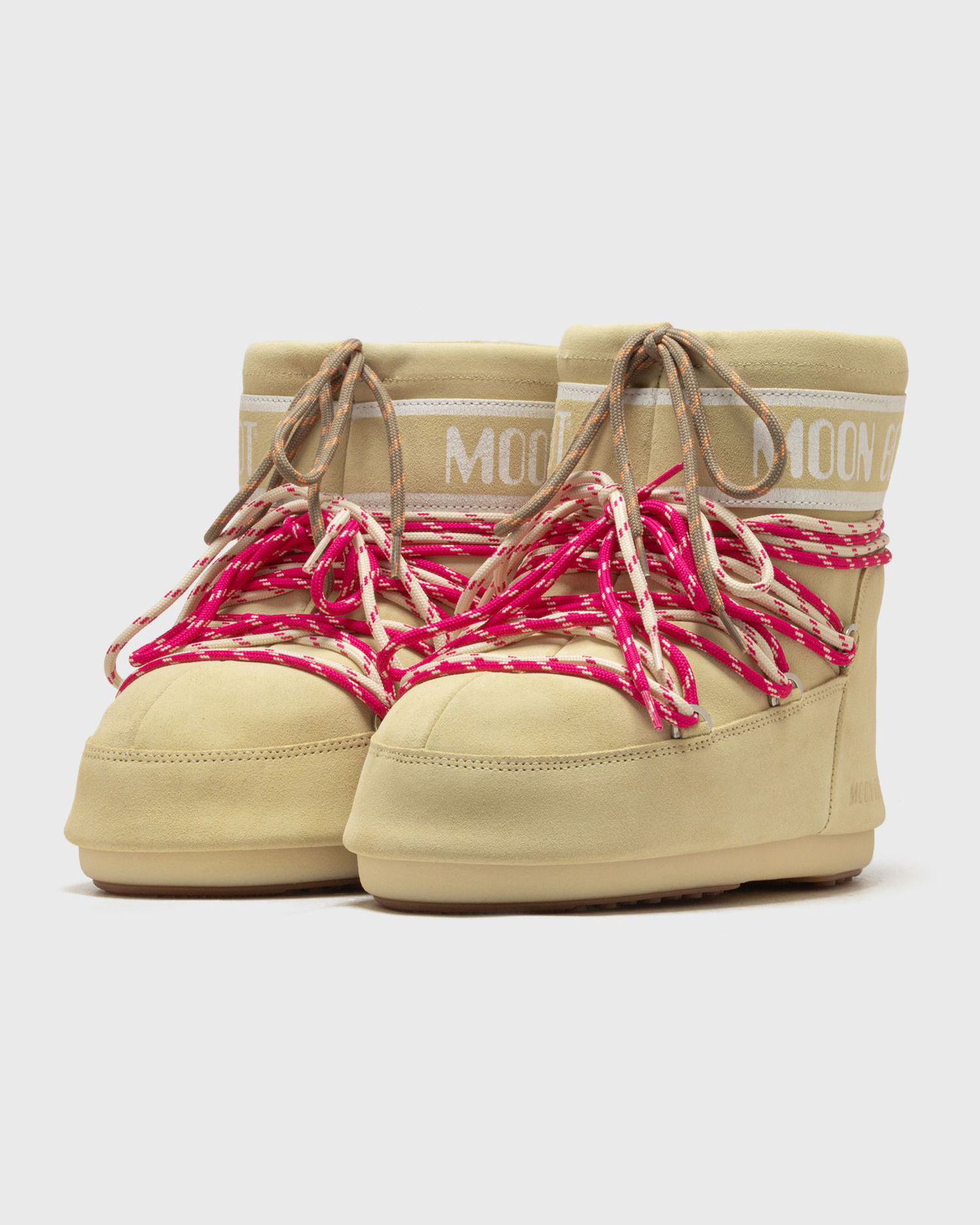Кецове и обувки Moon Boot Icon Low Suede Бежово | 80D1409670-B021, 1