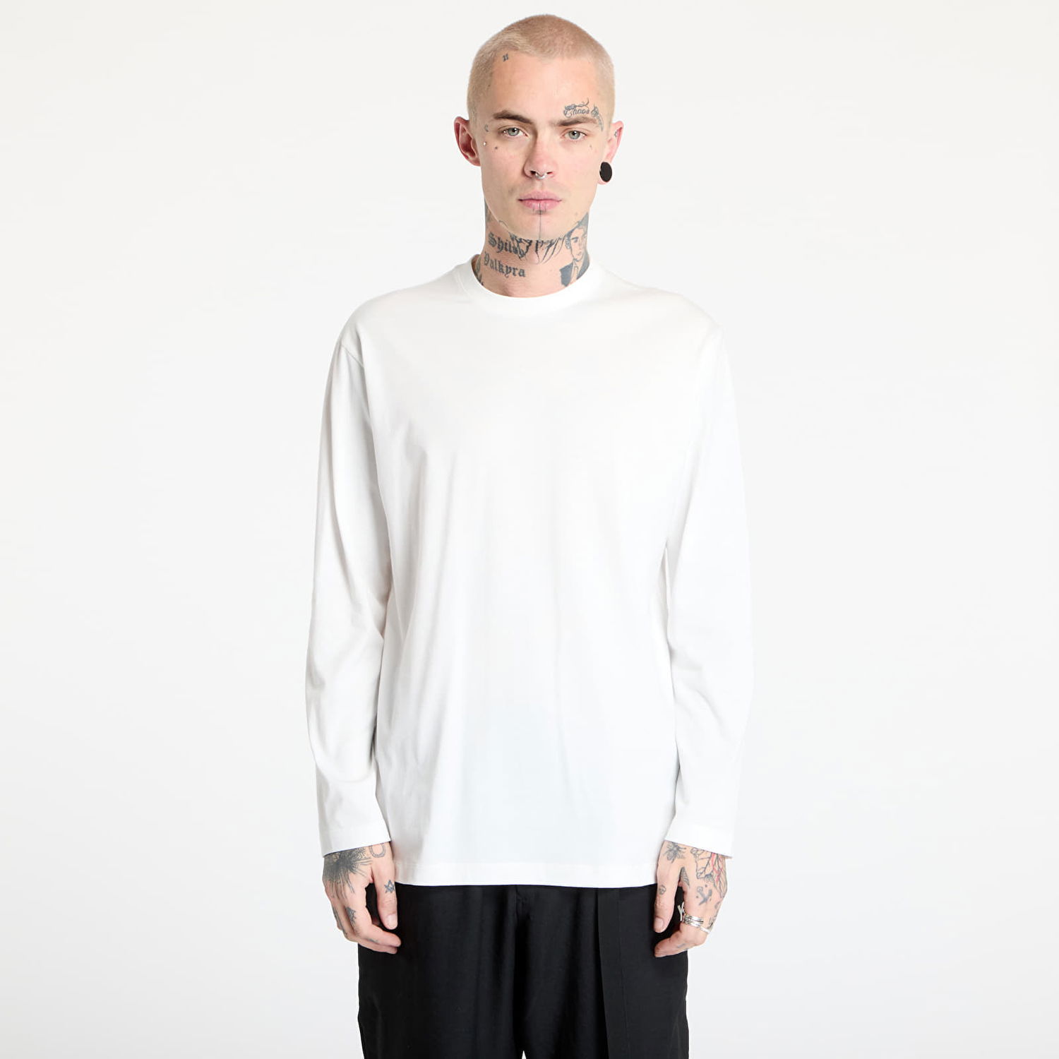 Тениска Y-3 Graphic Long Sleeve Top Бяло | JM3234, 0