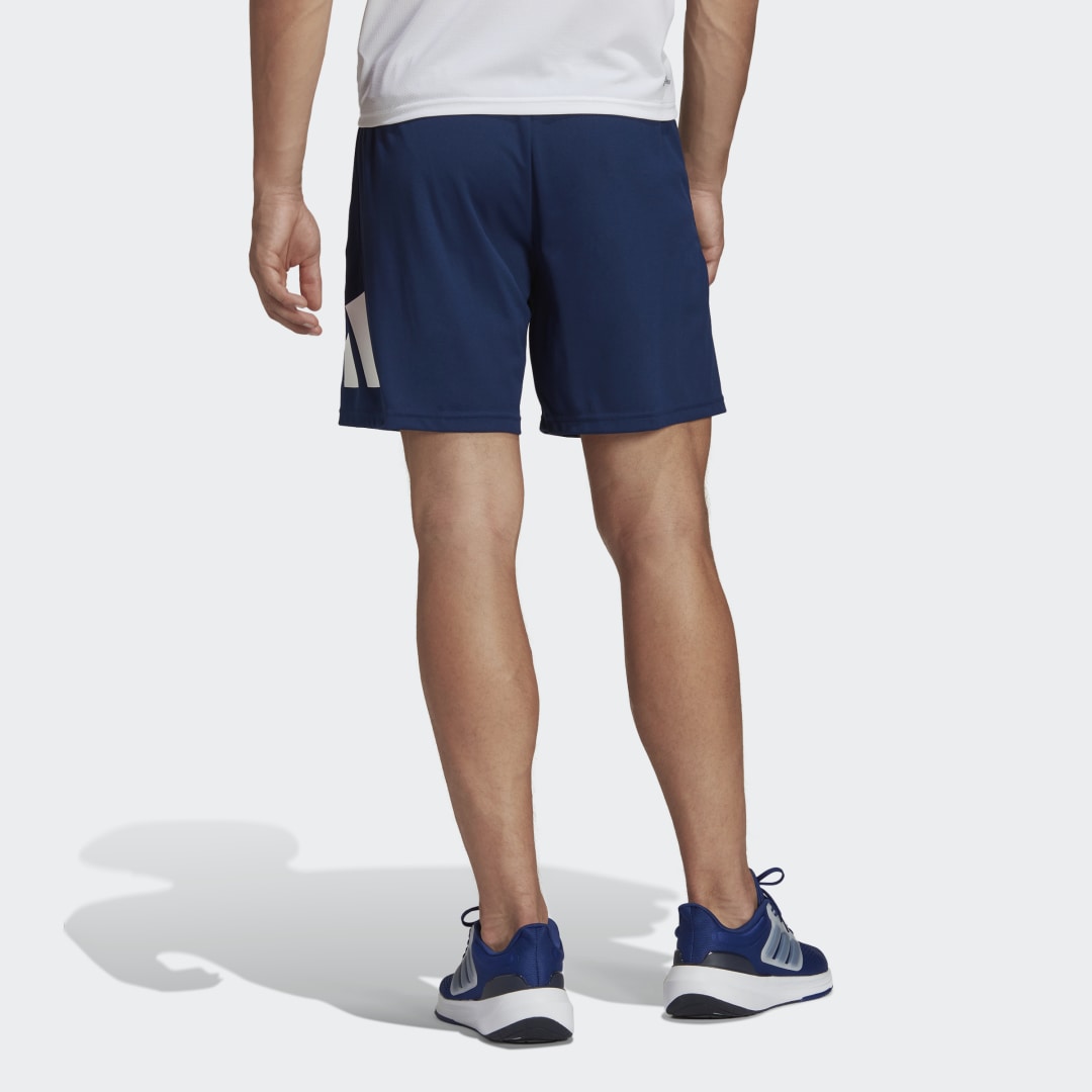 Къси панталони adidas Originals Train Essentials Logo Training Shorts Тъмно синьо | IB8124, 1