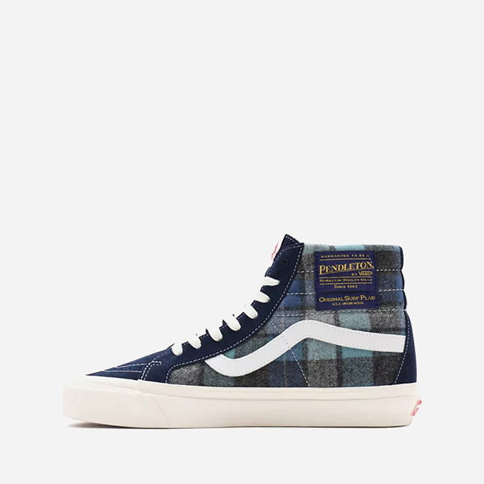 Кецове и обувки Vans Pendleton® UA SK8-Hi 38 DX Синьо | VN0A38GF9GS, 0