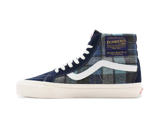Скеитбординг Vans Pendleton® UA SK8-Hi 38 DX Синьо | VN0A38GF9GS