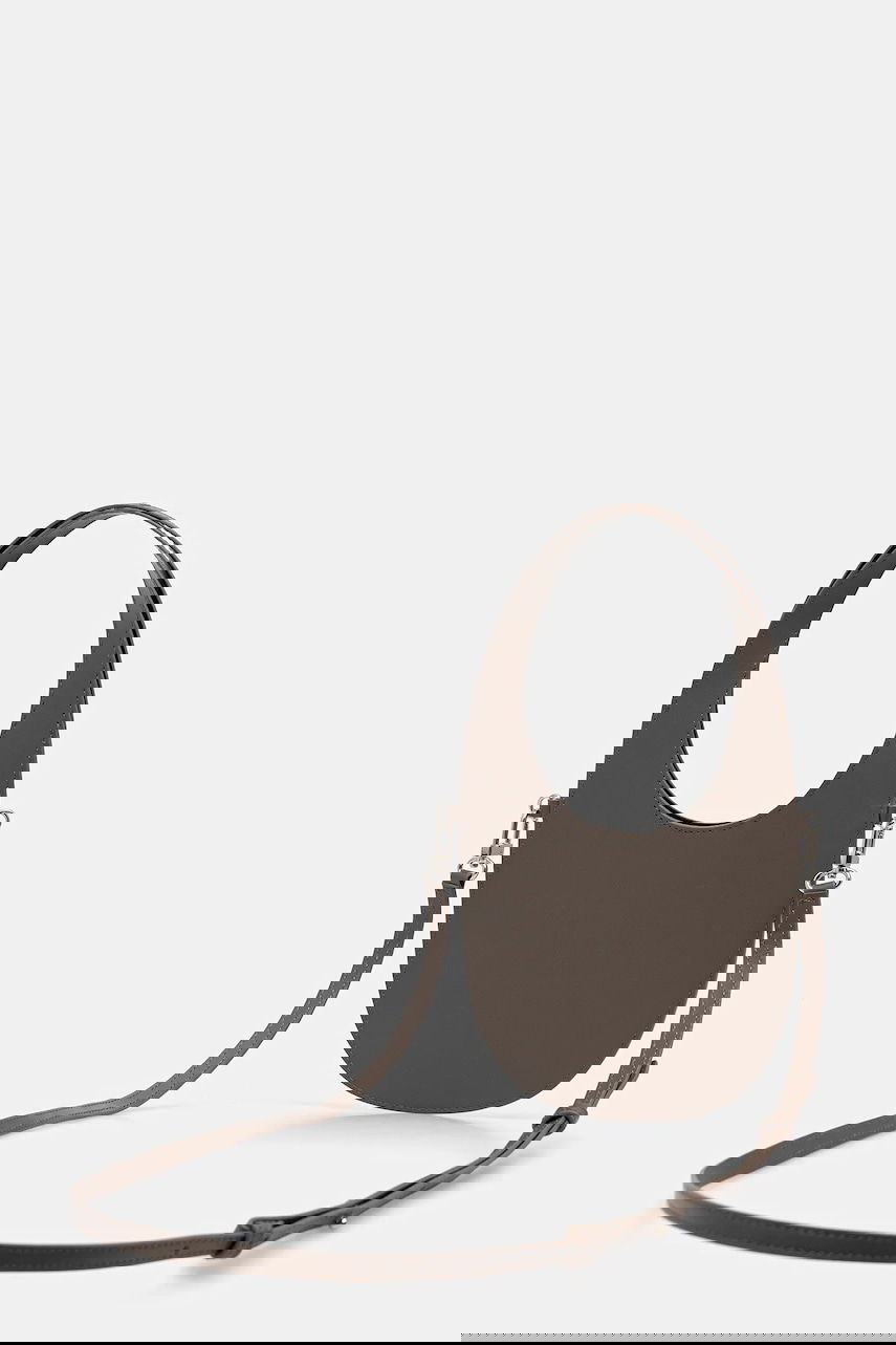 Дамска чанта Coperni Coperni Mini Swipe Tote Bag Сиво | COPBA115F6004, 1