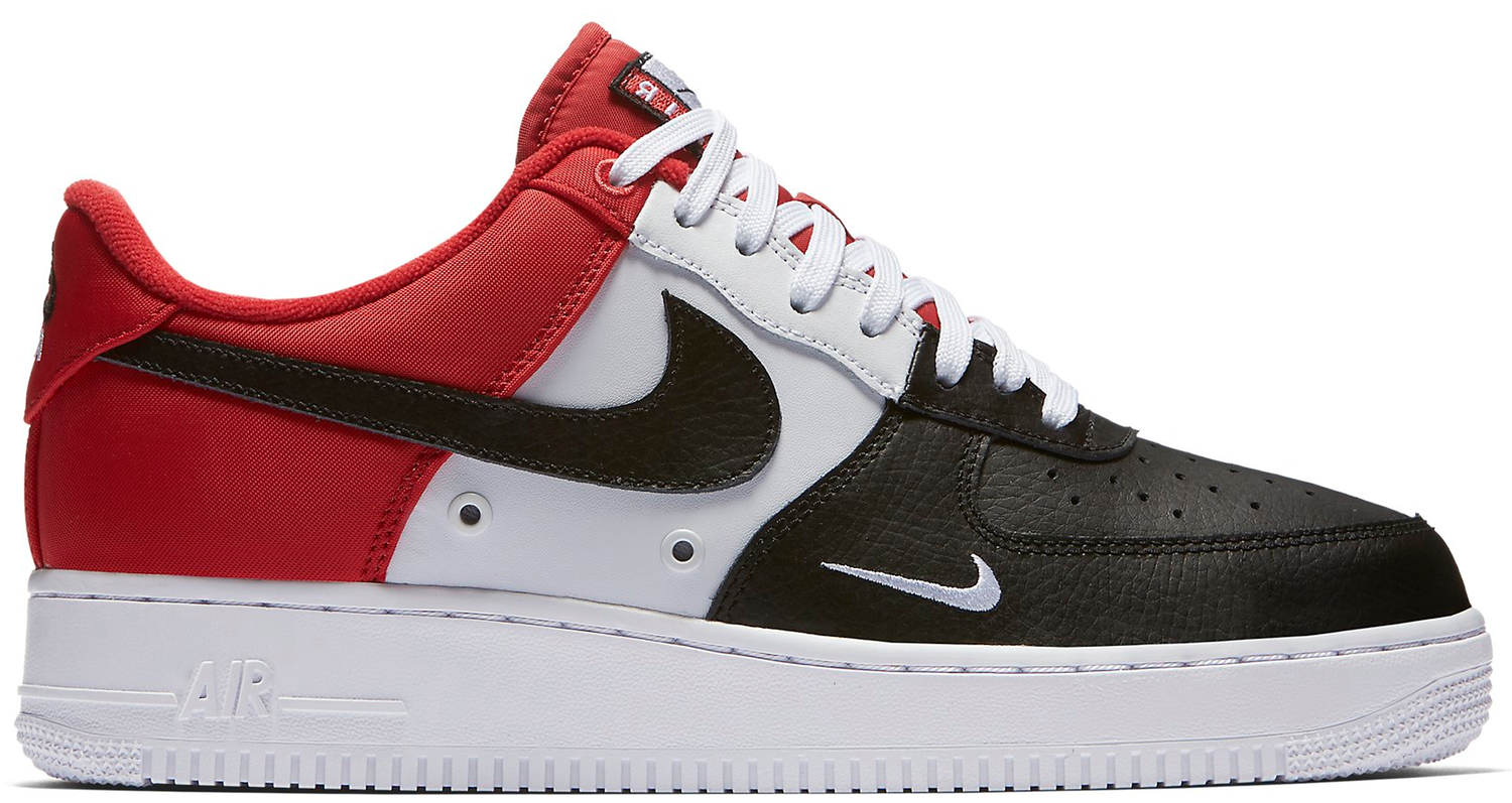 Кецове и обувки Nike Air Force 1 Low Black Toe Черно | 823511-603, 0