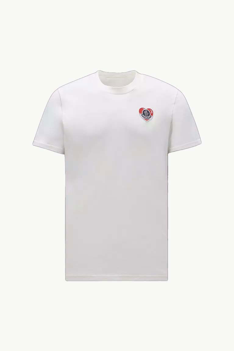 Тениска Moncler Logo T-Shirt Бяло | I20918C000418390T034, 0