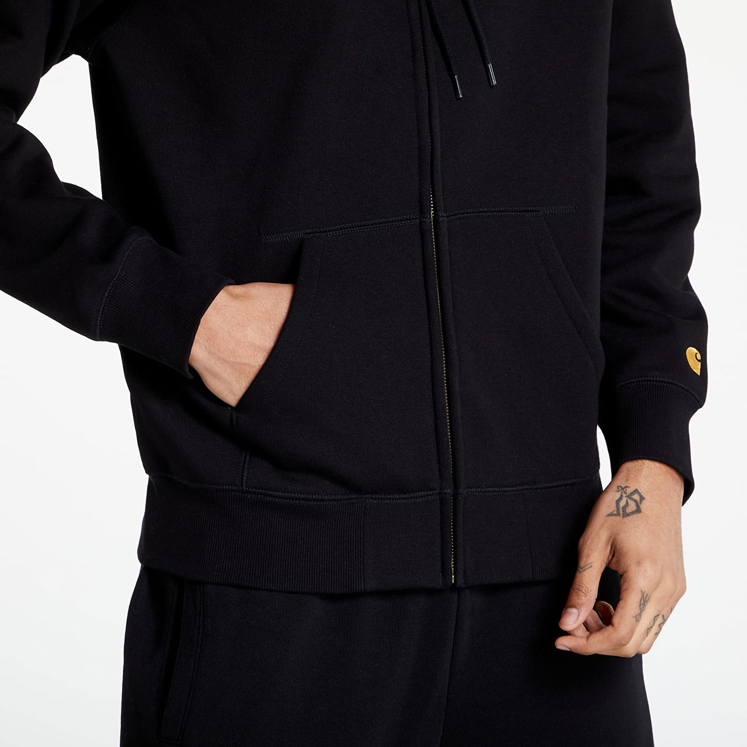 Яке Carhartt WIP Work In Progress Hooded Черно | I026385.00FXX, 1