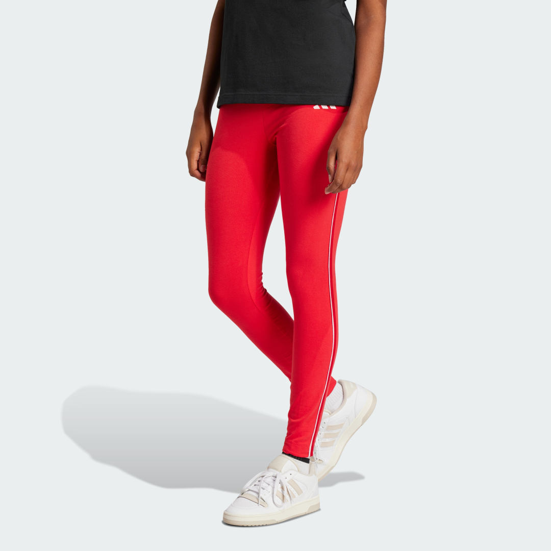 Клинове adidas Performance Essentials Color Pop High-Waisted Leggings Червено | JD5567, 0