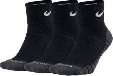 Чорапи Nike Dry Cushion Quarter Черно | sx5549-010, 0