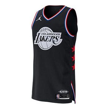 Фланелка Jordan Los Angeles Lakers LeBron James All-Star Jersey Черно | AQ7288-017