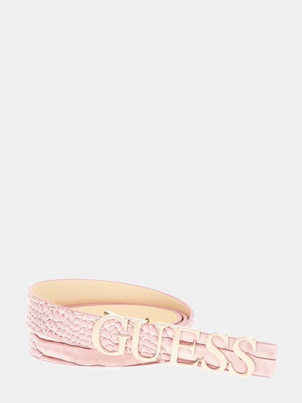 Колани GUESS Guess Silvye Logo Belt Розово | BW9206P5120, 0