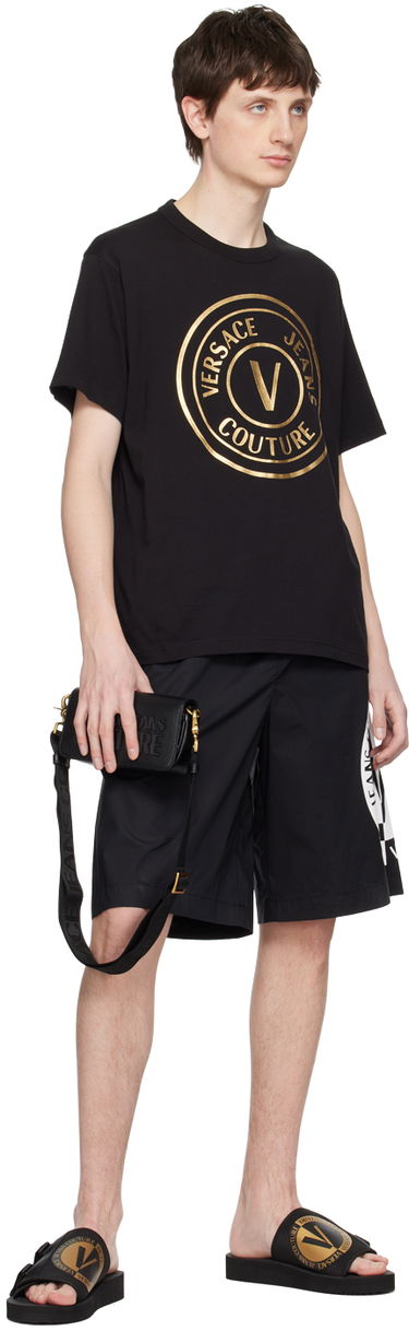 Кецове и обувки Versace Versace Jeans Couture Ipanema Sandals Черно | E74YA3S7A EZS636, 4