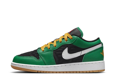 Кецове и обувки Jordan Air Jordan 1 Low "Malachite" GS Зелено | DQ8421-300, 1
