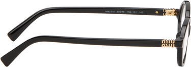 Слънчеви очила Miu Miu Breaking the Rules Oval Eyeglasses Черно | 0MU 01XV 8056597981354, 1