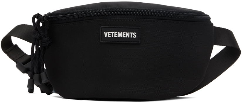 Колани VETEMENTS Logo Belt Bag Черно | UE64FA100B