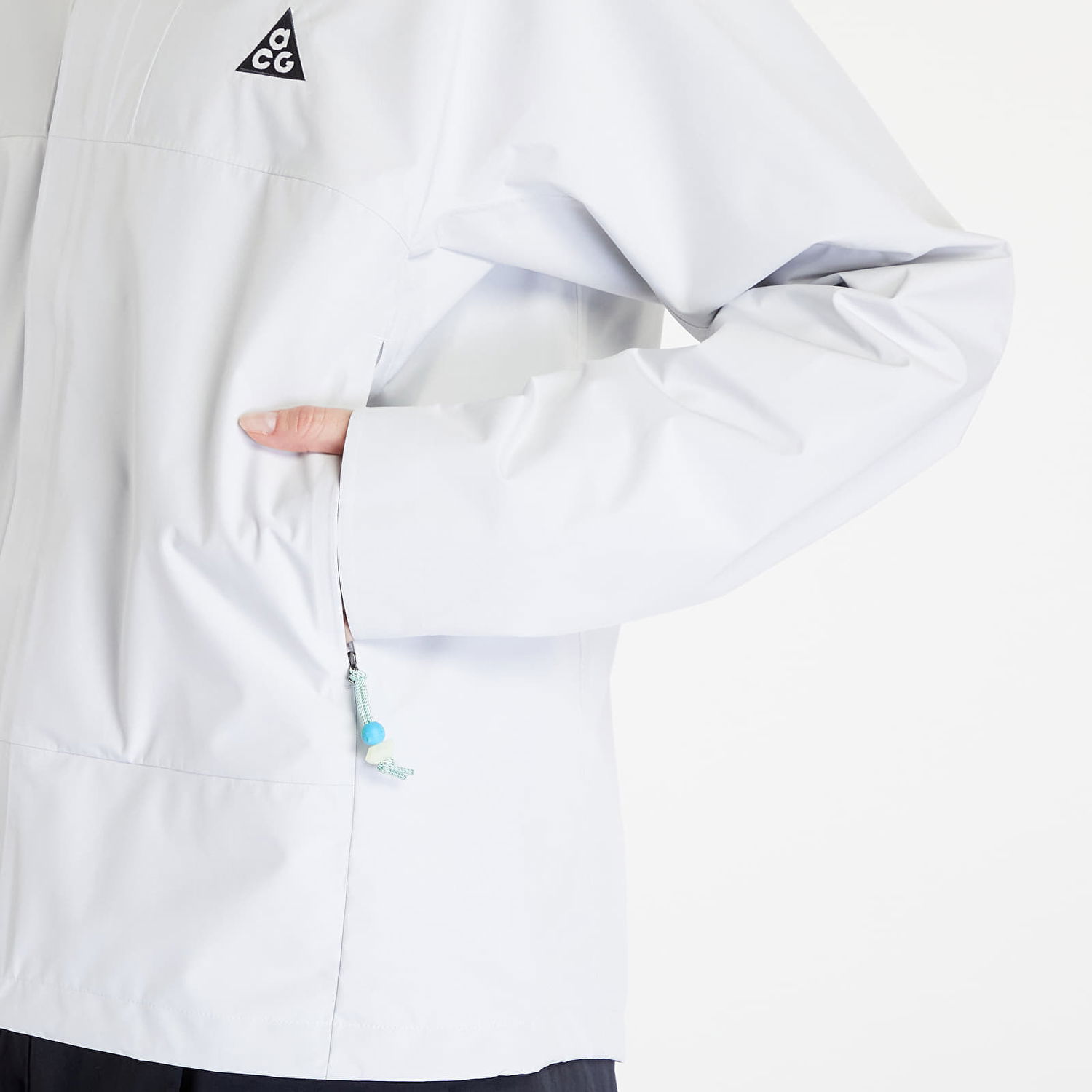 Ветровка Nike ACG "Cascade Rain" Storm-FIT Water-Resistant Lightweight Jacket Summit White/ Black Бяло | DV9522-121, 1