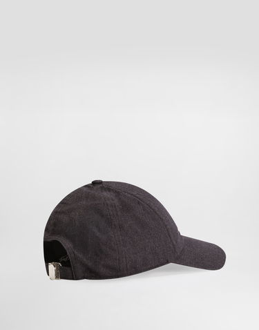 Шапка с козирка Dolce & Gabbana Dolce & Gabbana Chevron Flannel Baseball Cap Сиво | GH886ZFCTABS8030, 1