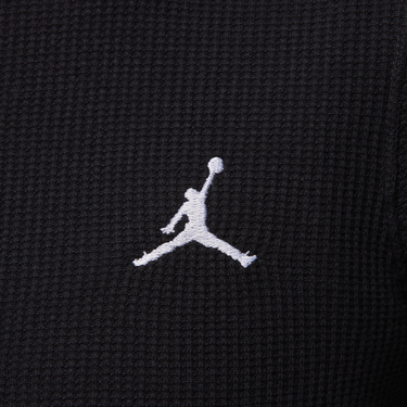 Пуловер Jordan Jordan Waffle Knit 1/2-Zip Long Sleeve Top Черно | HF9468-010, 4