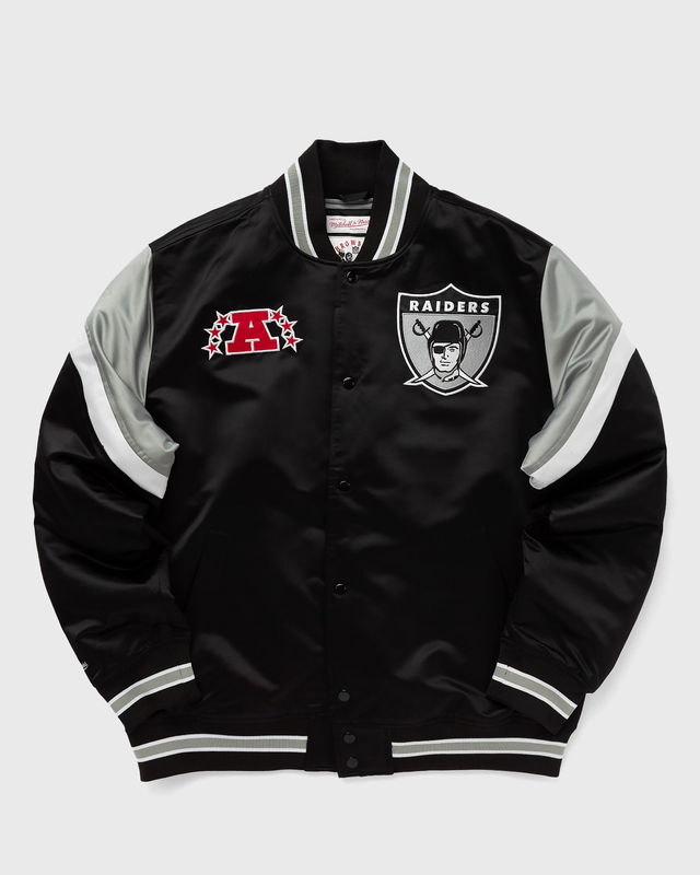 NFL HEAVYWEIGHT SATIN JACKET LAS VEGAS RAIDERS