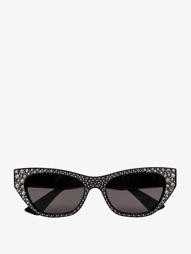 Crystal-Embellished Sunglasses