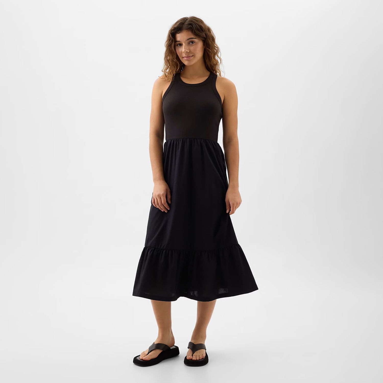 Pокля GAP Dresses K2W Midi Dress Black Черно | 885258-02, 0