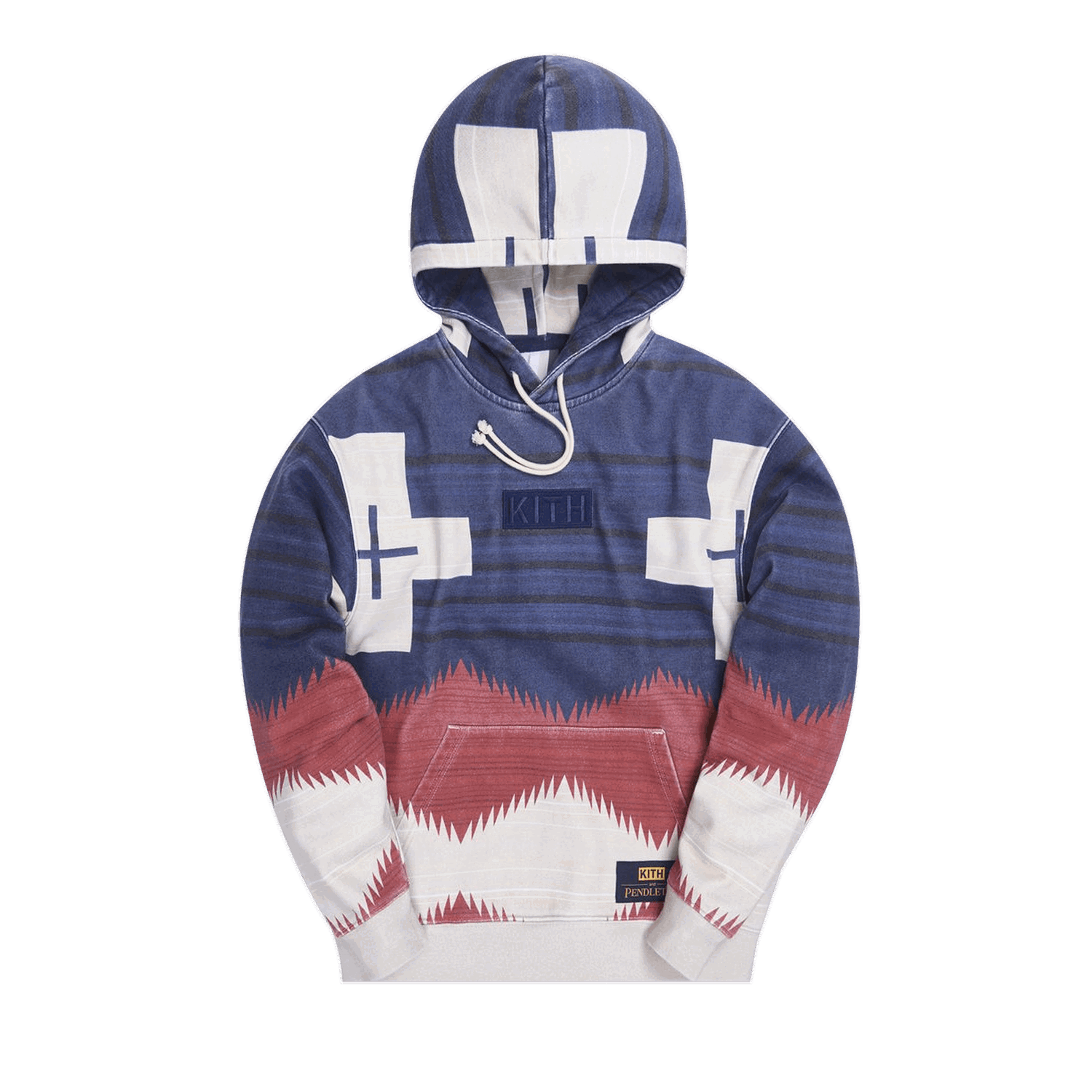 Суитчър KITH For Pendleton Brave Star Williams III Hoodie Тъмно синьо | KH2562 102, 0