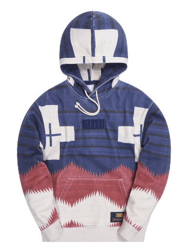 Суитчър KITH For Pendleton Brave Star Williams III Hoodie Тъмно синьо | KH2562 102