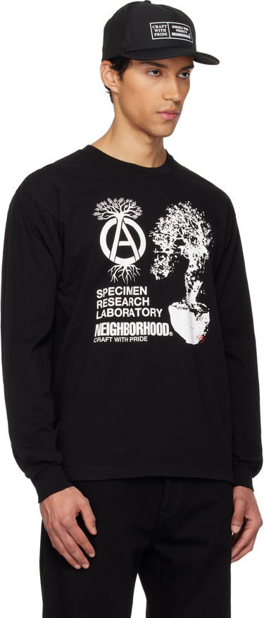 Тениска Neighborhood SRL Long Sleeve T-shirt Черно | 252PCNH-LT19, 1