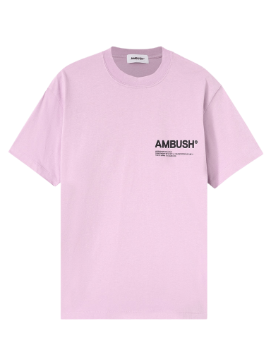 Тениска Ambush Jersey Workshop "Lavendula/Black" Розово | BMAA007S22JER0013610