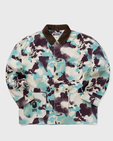 Яке BAPE A Bathing Ape Map Camo Work Jacket Многоцветен | 001LJL301001MMUL, 1