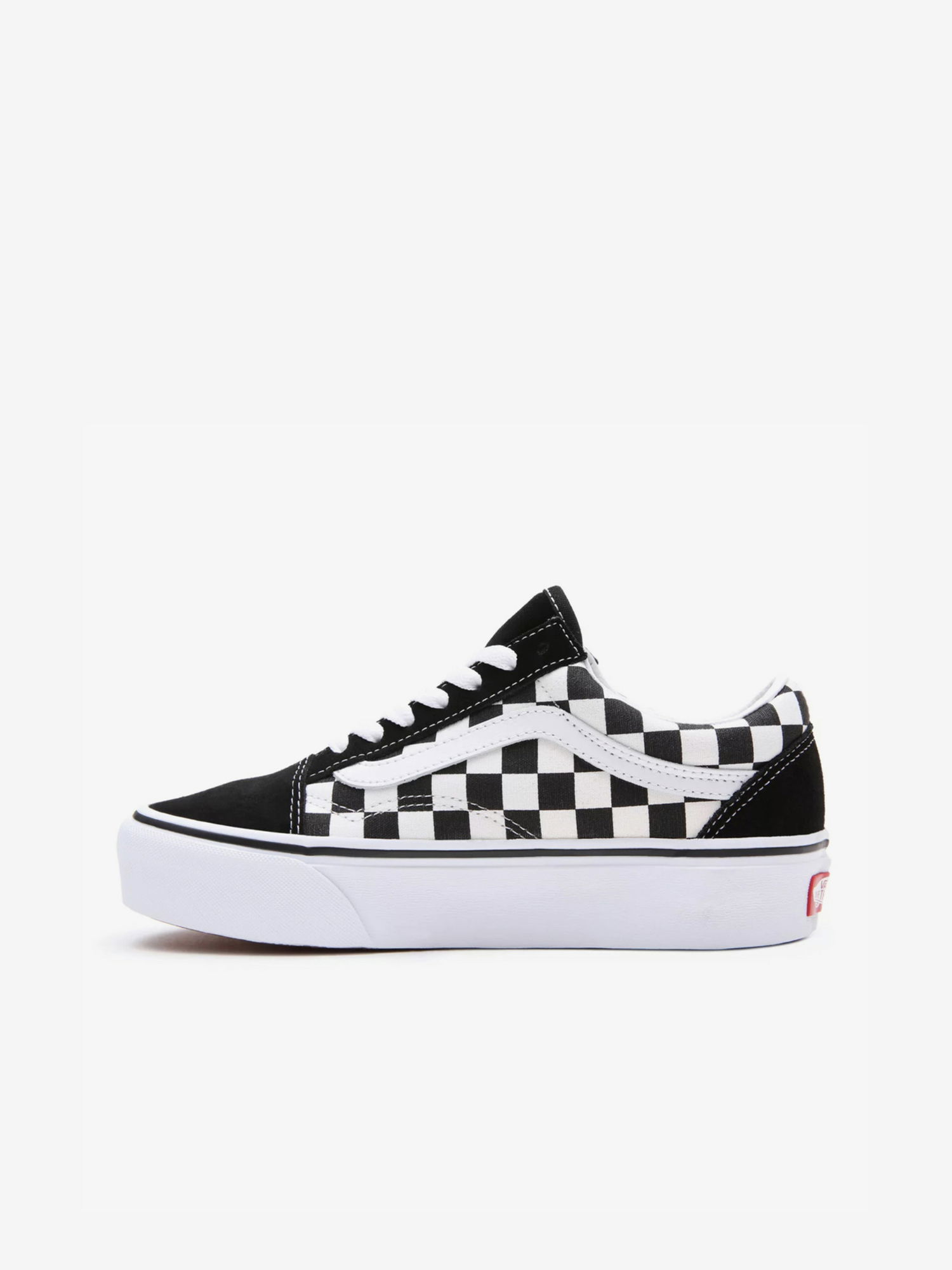 Кецове и обувки Vans UA Old Skool Platform Черно | VN0A3B3UHRK1_(CHECKERBOARD) BLK/TR WHT, 0