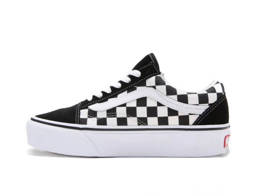 Кецове и обувки Vans UA Old Skool Platform Черно | VN0A3B3UHRK1_(CHECKERBOARD) BLK/TR WHT