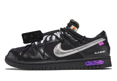 Кецове и обувки Nike Off-White x Dunk Low "Lot 50 of 50" Черно | DM1602-001, 0