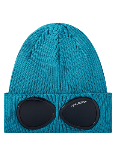 Шапка C.P. Company Goggle Beanie Синьо | 14CMAC016A-000727A-825