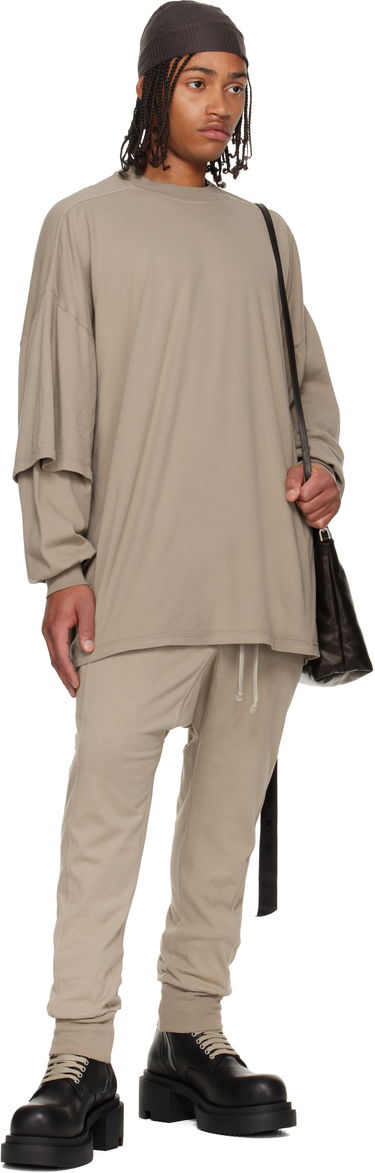 Суитчър Rick Owens Concordians Tommy Hustler Layered Sleeve Oversized Sweatshirt Бежово | DU02E7266 JDB, 3