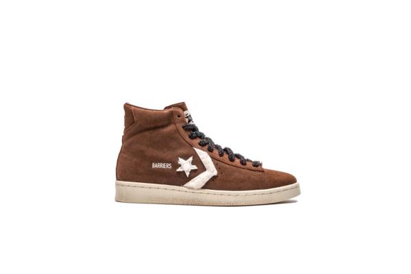 Кецове и обувки Converse Pro Leather Hi x Barriers Кафяво | A01787C, 0